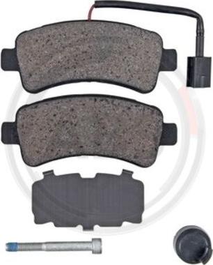 A.B.S. 35116 - Brake Pad Set, disc brake onlydrive.pro