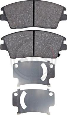 A.B.S. 35121 - Brake Pad Set, disc brake onlydrive.pro