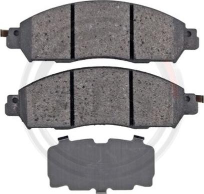 A.B.S. 35128 - Brake Pad Set, disc brake onlydrive.pro