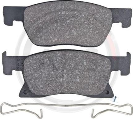 A.B.S. 35123 - Brake Pad Set, disc brake onlydrive.pro