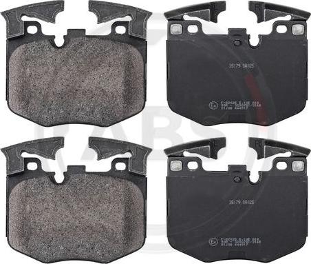 A.B.S. 35179 - Brake Pad Set, disc brake onlydrive.pro