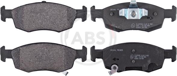 A.B.S. 35346 - Brake Pad Set, disc brake onlydrive.pro