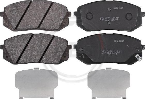 A.B.S. 35256 - Brake Pad Set, disc brake onlydrive.pro