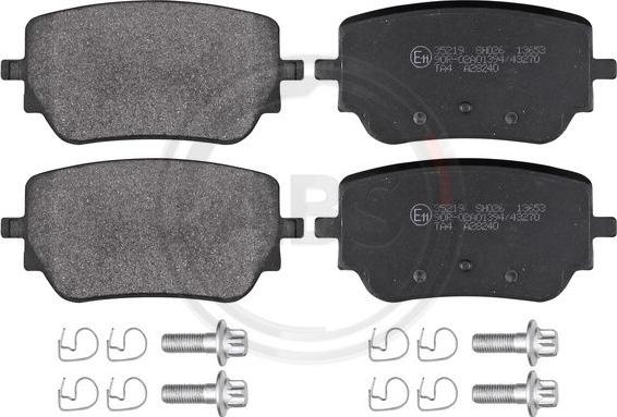 A.B.S. 35219 - Brake Pad Set, disc brake onlydrive.pro