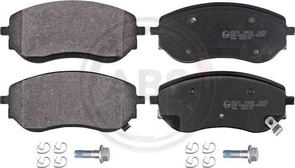 A.B.S. 35215 - Brake Pad Set, disc brake onlydrive.pro