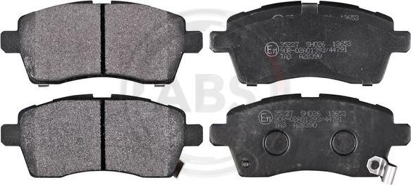 A.B.S. 35227 - Brake Pad Set, disc brake onlydrive.pro