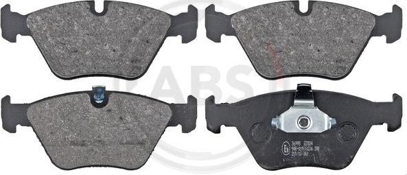 A.B.S. 36998 - Brake Pad Set, disc brake onlydrive.pro