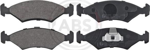 A.B.S. 36997 - Brake Pad Set, disc brake onlydrive.pro