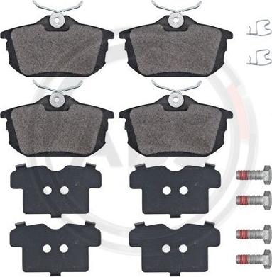 A.B.S. 36950 - Brake Pad Set, disc brake onlydrive.pro