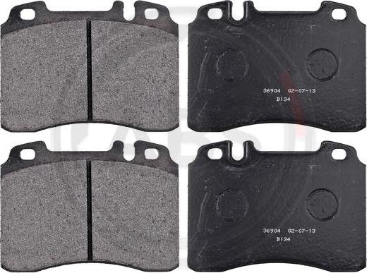 A.B.S. 36904 - Brake Pad Set, disc brake onlydrive.pro