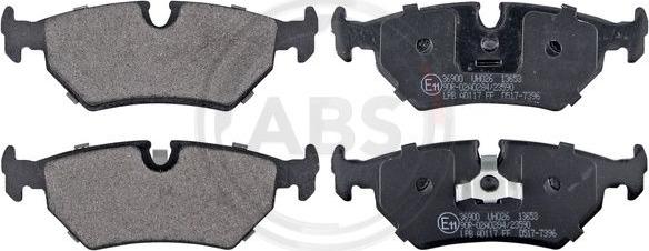 A.B.S. 36900 - Brake Pad Set, disc brake onlydrive.pro