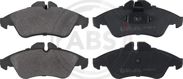 A.B.S. 36901 - Brake Pad Set, disc brake onlydrive.pro