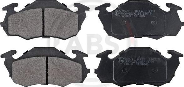 A.B.S. 36971 - Brake Pad Set, disc brake onlydrive.pro