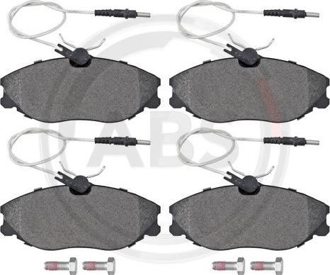 A.B.S. 36977 - Brake Pad Set, disc brake onlydrive.pro