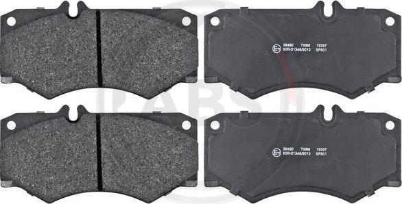 A.B.S. 36490 - Brake Pad Set, disc brake onlydrive.pro