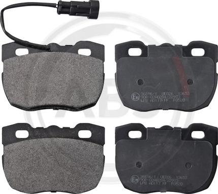 A.B.S. 36696/1 - Brake Pad Set, disc brake onlydrive.pro