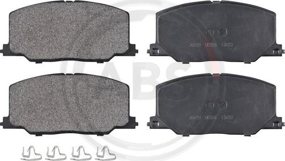 A.B.S. 36659 - Brake Pad Set, disc brake onlydrive.pro