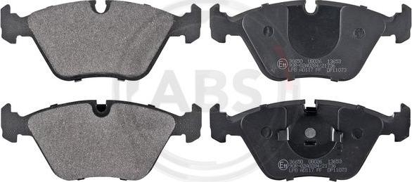 A.B.S. 36650 - Brake Pad Set, disc brake onlydrive.pro