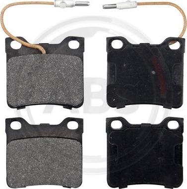 A.B.S. 36683 - Brake Pad Set, disc brake onlydrive.pro