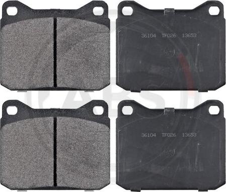 A.B.S. 36104 - Brake Pad Set, disc brake onlydrive.pro