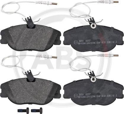 A.B.S. 36899 - Brake Pad Set, disc brake onlydrive.pro