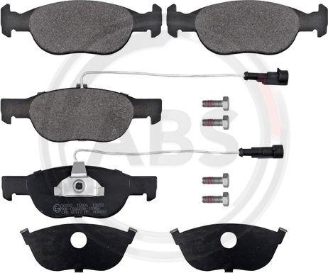 A.B.S. 36892 - Brake Pad Set, disc brake onlydrive.pro