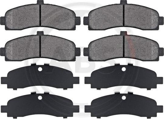 A.B.S. 36848 - Brake Pad Set, disc brake onlydrive.pro