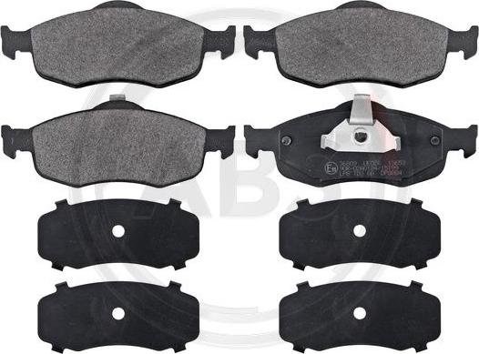 A.B.S. 36809 - Brake Pad Set, disc brake onlydrive.pro