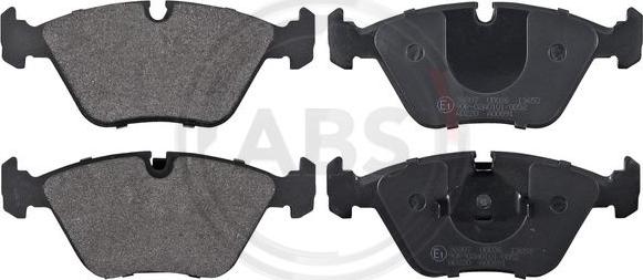 A.B.S. 36807 - Brake Pad Set, disc brake onlydrive.pro