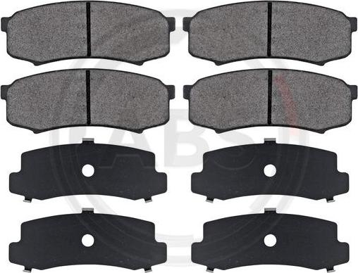 A.B.S. 36875 - Brake Pad Set, disc brake onlydrive.pro