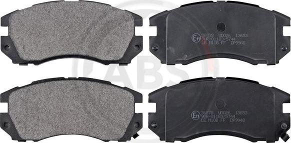 A.B.S. 36878 - Brake Pad Set, disc brake onlydrive.pro