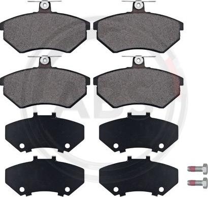 A.B.S. 36790 - Brake Pad Set, disc brake onlydrive.pro