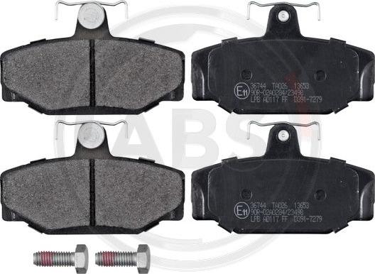 A.B.S. 36744 - Brake Pad Set, disc brake onlydrive.pro