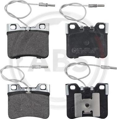 A.B.S. 36751 - Brake Pad Set, disc brake onlydrive.pro