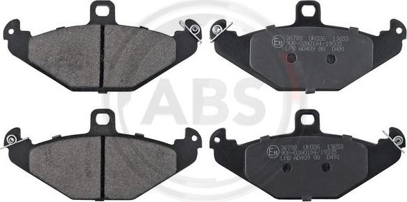 A.B.S. 36788 - Brake Pad Set, disc brake onlydrive.pro