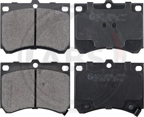 A.B.S. 36727 - Brake Pad Set, disc brake onlydrive.pro