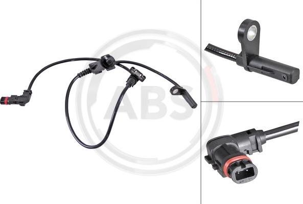 A.B.S. 31707 - Sensor, wheel speed onlydrive.pro