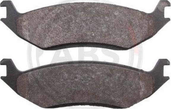 A.B.S. 38967 - Brake Pad Set, disc brake onlydrive.pro