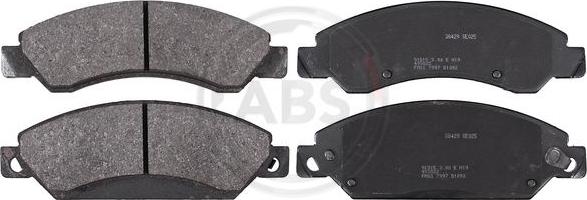 A.B.S. 38429 - Brake Pad Set, disc brake onlydrive.pro