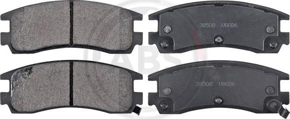 A.B.S. 38508 - Brake Pad Set, disc brake onlydrive.pro