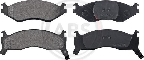 A.B.S. 38521 - Brake Pad Set, disc brake onlydrive.pro