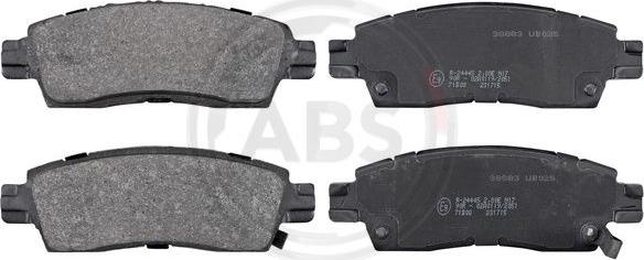 A.B.S. 38883 - Brake Pad Set, disc brake onlydrive.pro