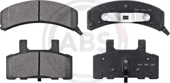 A.B.S. 38369 - Brake Pad Set, disc brake onlydrive.pro
