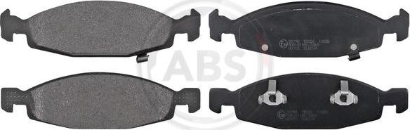 A.B.S. 38790 - Brake Pad Set, disc brake onlydrive.pro