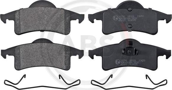 A.B.S. 38791 - Brake Pad Set, disc brake onlydrive.pro