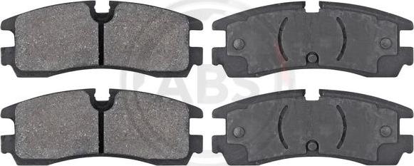 A.B.S. 38754 - Brake Pad Set, disc brake onlydrive.pro