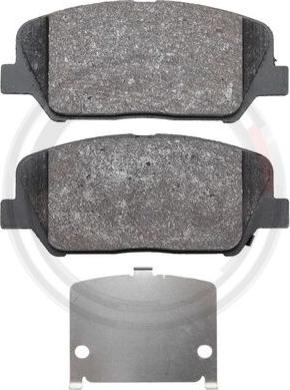 A.B.S. 37948 - Brake Pad Set, disc brake onlydrive.pro