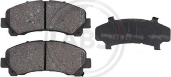 A.B.S. 37943 - Brake Pad Set, disc brake onlydrive.pro