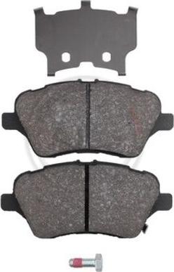 A.B.S. 37956 - Brake Pad Set, disc brake onlydrive.pro