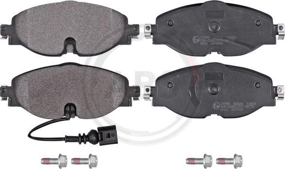 A.B.S. 37958 - Brake Pad Set, disc brake onlydrive.pro